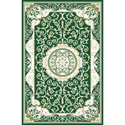 VALENCIA 51133 (Rectangular, 250X400, VERT EMERAUDE_CREME)