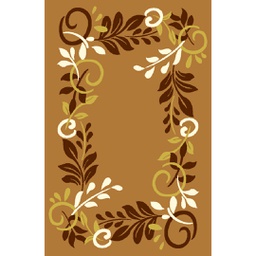 PLAZA 92366 (Rectangulaire, 200X280, MARRON MIEL)