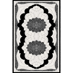 MELODIE 8903D (Rectangulaire, 190X400, NOIRE_GRIS CLAIRE)
