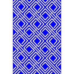 PALACE 97490 (Rectangular, 200X280, BLEU ROI)