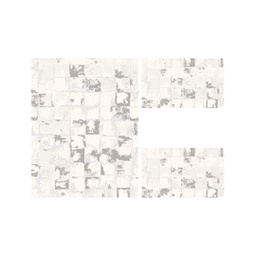 ANKARA 8889H (Rectangulaire, ( T 100X130 + 2T 60X100 ), GRIS FONCE)