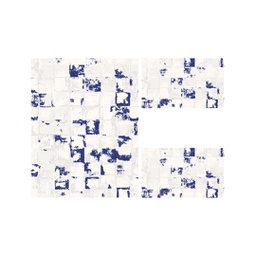 ANKARA 8889H (Rectangular, ( T 100X130 + 2T 60X100 ), BLEU NUIT)