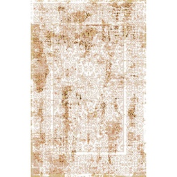 MANISA A4360 (Rectangulaire, 200X280, BLANC CASSE SHRINK_MARRON MIEL)