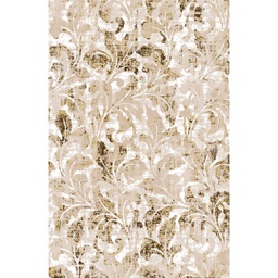 MANISA A4410 (Rectangular, 200X280, BLANC CASSE SHRINK_MARRON CAFE)