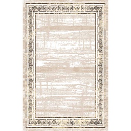 MANISA A4440 (Rectangulaire, 200X280, BLANC CASSE SHRINK_MARRON CAFE)