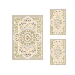 VALENCIA 9300B (Rectangular, ( T 150X220 + 2T 75X120 ), CREME_CREME)