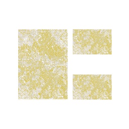 ANKARA A1200 (Rectangulaire, ( T 100X130 + 2T 60X100 ), DORE)
