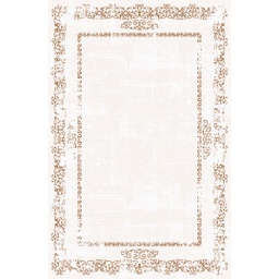 QAMAR A6200 (Rectangulaire, 200X275, ECRU SHRINK - BRIQUE)