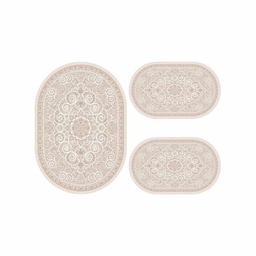 MAYSSA 0727D (Oval, ( O 80X115 + 2O 50X80 ), MULTI COULEURS, Tuft)