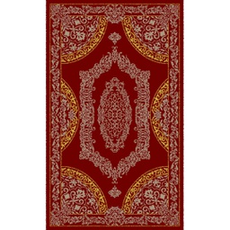 بلازا 92372 (مستطيل, 190X290, أحمر عنابي)