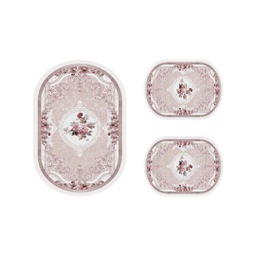 بساط 0881A (بيضوي, ( O 80X115 + 2O 50X80 ), متعدد الألوان, مطبوعة)