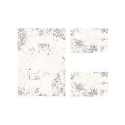 ANKARA A174H (Rectangulaire, ( T 100X130 + 2T 60X100 ), GRIS FONCE)