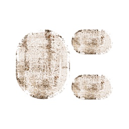 مانيسا A4360 (بيضوي, ( O 100X130 + 2O 60X100 ), أبيض)