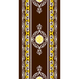 بلازا 9238B (أسطوانة, 80X2000, لون القهوة البني)