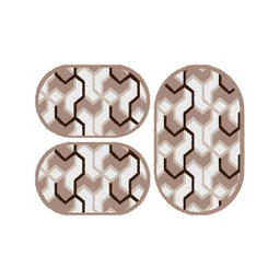 CIRTA 93390 (Ovale, ( O 80X130 + 2O 65X100 ), BRONZE CLAIR)