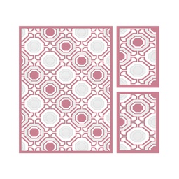 CIRTA 9323D (Rectangular, ( T 150X220 + 2T 60X110 ), BOIS DE ROSE)