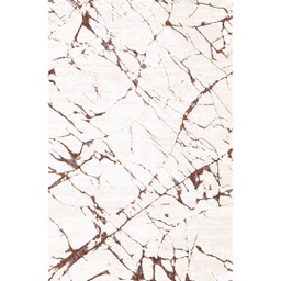 QAMAR A5250 (Rectangular, 200X275, ECRU SHRINK_MRRON CHOCO)