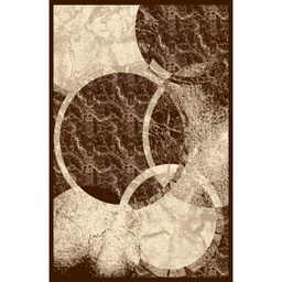 NOUR 61563 (Rectangulaire, 160X230, MARRON CAFE)