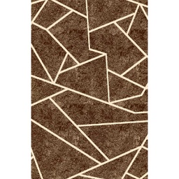 NOUR 96213 (Rectangulaire, 160X230, MARRON CAFE)