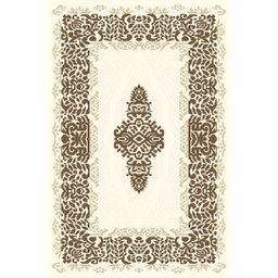 MERSIN 94800 (Rectangulaire, 50X80, ECRU SHRINK_MARRON CAFE)
