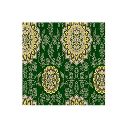 PRINTEMPS 89380 (Living room &amp; Room, LARGEUR 400, VERT EMERAUDE, Oriental)
