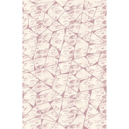 MUGLA 96530 (Rectangulaire, 240X400, ECRU SHRINK_BOIS DE ROSE)