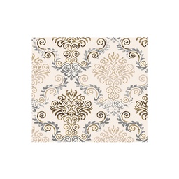 MANISA A0361 (Rectangulaire, 100X100, ECRU SHRINK - BEIGE)