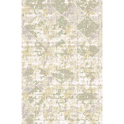YARA A6040 (Rectangular, 165X230, ECRU SHRINK - MARRON CAFÈ)