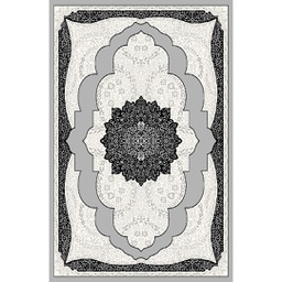 MELODIE 89030 (Rectangular, 165X230, GRIS CLAIRE_GRIS CLAIRE)