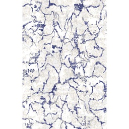MANISA A4400 (Rectangulaire, 200X280, ECRU SHRINK_BLEU NUIT)
