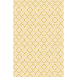 YASMINE LUREX A297A (Rectangular, 200X280, CREME)