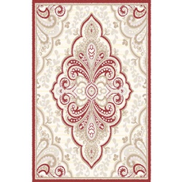 VALENCIA 7149B (Rectangulaire, 150X230, BORDEAUX_CREME)