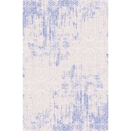 YARA A6594 (Rectangular, 165X230, SHRINK ECRU_BLEU VIOLACE)