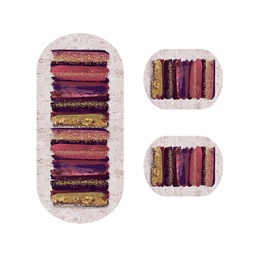 STORY 1520a (Oval, ( O 50X110 + 2 O50X80 ), MULTI COULEURS, Lamination)