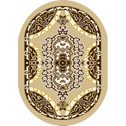 بلازا 92371 (بيضوي, 80X130, بيج)