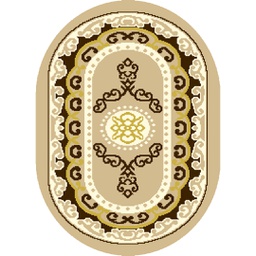 PLAZA 92381 (Oval, 65X100, BEIGE)