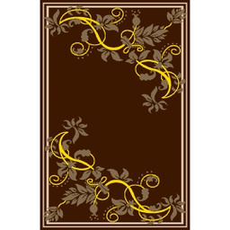 أزهر 9211X (مستطيل, 240X400, لون القهوة البني)