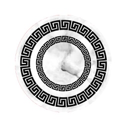 STORY 2166A (Round, 100X100, MULTI COULEURS, Lamination)