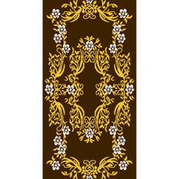 بلازا 9677X (أسطوانة, 80X2000, لون القهوة البني)