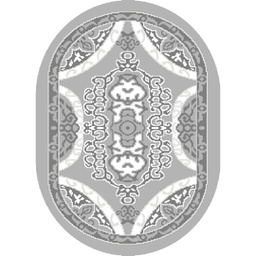 بلازا 9237R (بيضوي, 90X55, رمادي فاتح)