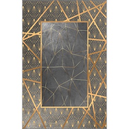 سطوري 2426A (مستطيل, 160X220, رمادي - أسود, مطبوعة)