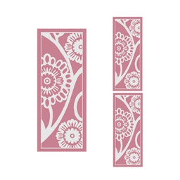 CIRTA 9257B (Rectangular, ( T 60X150 + 2T 60X110 ), BOIS DE ROSE)