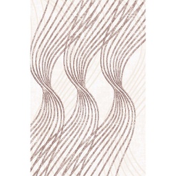 QAMAR A6650 (Rectangular, 200X275, BLANC CASSE SHRINK_MARRON BRONZE)
