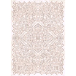 KENZ A7501 (Rectangulaire, 165X230, ECRU SHRINK - IVOIRE)