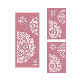 CIRTA A218B (Rectangulaire, ( T 60X150 + 2T 60X110 ), BOIS DE ROSE)