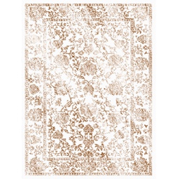 QAMAR A6240 (Rectangulaire, 200X150, BLANC CASSE SHRINK_ECRU)
