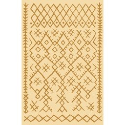 PLUME A7770 (Rectangulaire, 200X280, CREME LX CHICHEN)