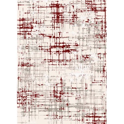 OZEL A7250 (Rectangular, 200X280, ECRU SHRINK / BORDEAUX)