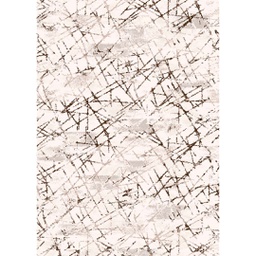 MADRID 99760 (Rectangulaire, 200X280, BLANC CASSE SHRINK_MARRON CAFE)