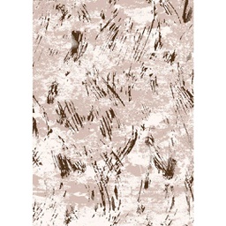 MADRID 93110 (Rectangular, 200X280, BLANC CASSE SHRINK_MARRON CAFE)
